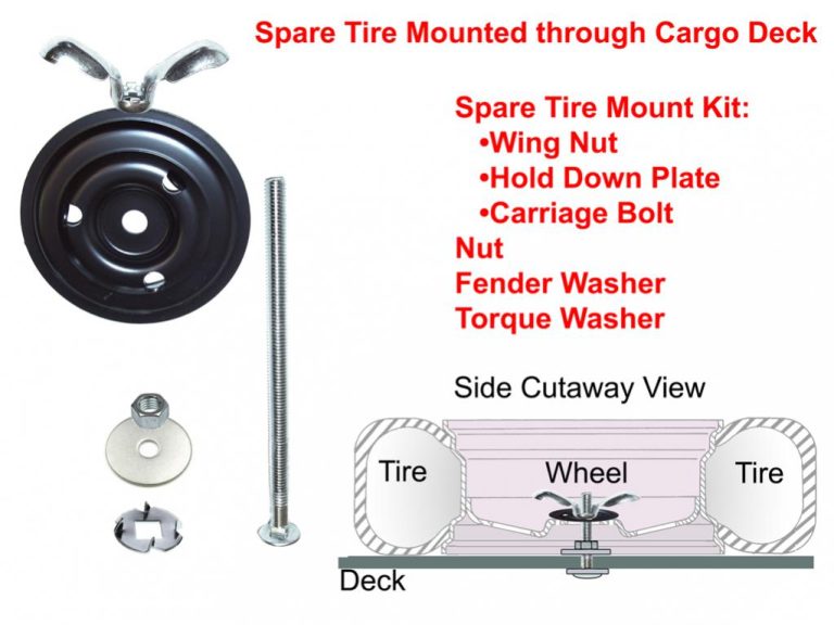Build your own spare tire kit with quality Chevrolet OEM Parts for